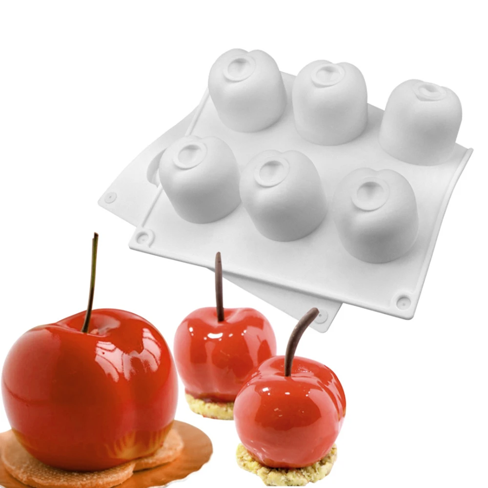 Cherry Silicone Cake Mold 12 Cavity Fruit Mousse Mould Baking Bread Decorating Tools Cakes Non Stick Silicone Mouler