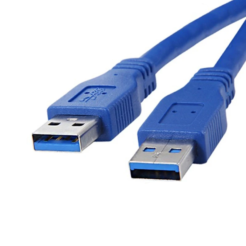 2019 Super Speed USB 3.0 tipo A maschio A tipo A maschio estensione dati cavo di sincronizzazione cavo blu per radiatore disco rigido cavo dati USB 3.0