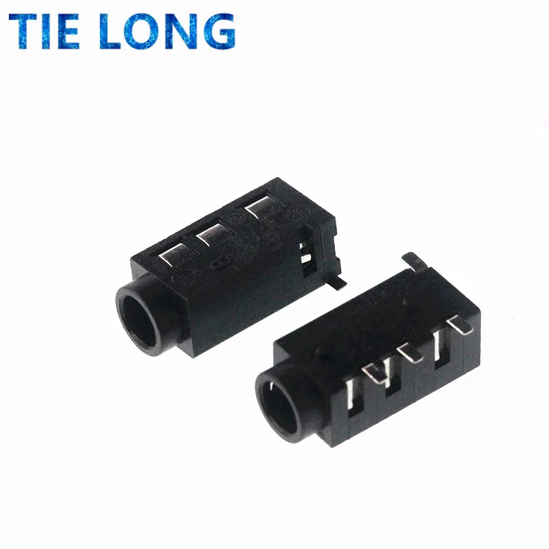 10 шт., разъем для наушников, 3,5 мм