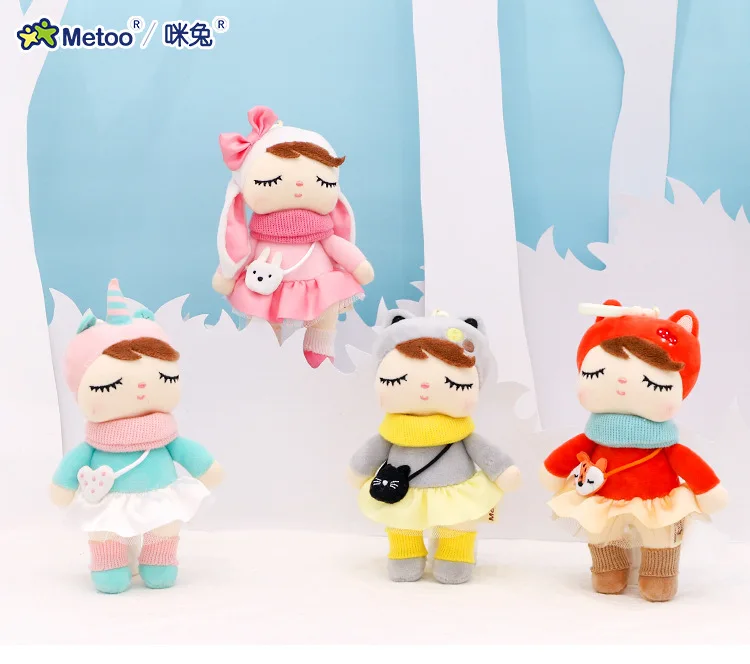 new Angela Rabbit Metoo Doll Stuffed Toys Plush Animals Kids Toys for Girls Children Boys Baby Plush Toys Cartoon Soft Toys