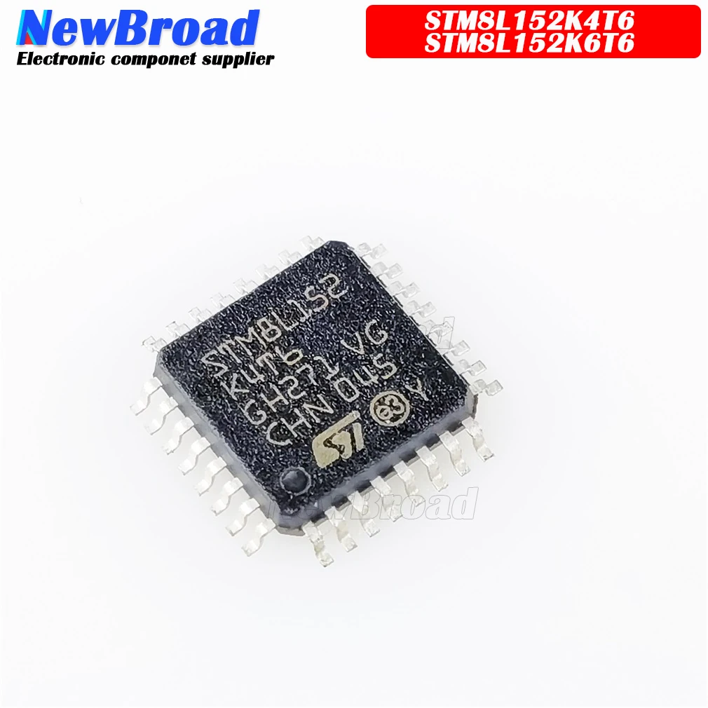 1PCS STM8L152K4T6 STM8L152K6T6 QFP32 STM8L152 K4T6 K6T6 Microcontroller Processing Chip