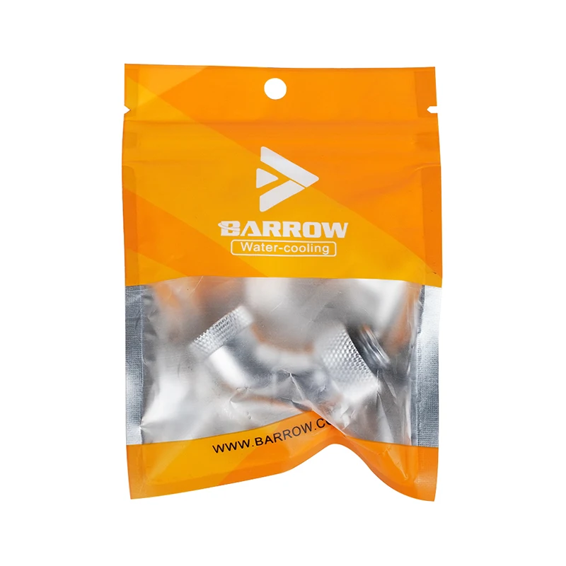 

Гибкие фитинги Barrow G1/4" 360° для систем водяного охлаждения ПК, адаптер для самостоятельной сборки раздельной системы охлаждения, белый, черный, серебристый, TSWT903-V1