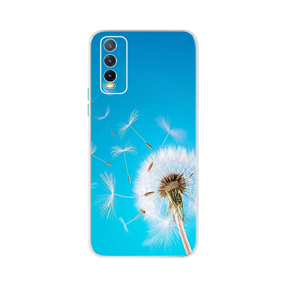 Silicone Case For Vivo Y20 Case vivo Y20 2021 Y20i Y20S Y20G Transparent TPU Phone Cover For Vivo Y20 Y 20 2021 y20i y20s funda