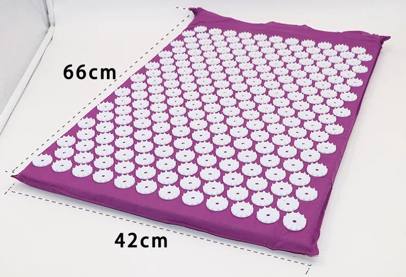 Acupuncture cushion Lotus Acupressure Mats Pillow Yoga Mats Bed Pilates Yoga Massager Pain Stress Home Relaxation Health Care