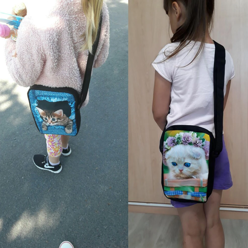 ใหม่การ์ตูน Bull พิมพ์เด็ก Messenger กระเป๋าเด็กเล็กกระเป๋า Lady Casual Mini กระเป๋าเด็ก Crossbody Pack