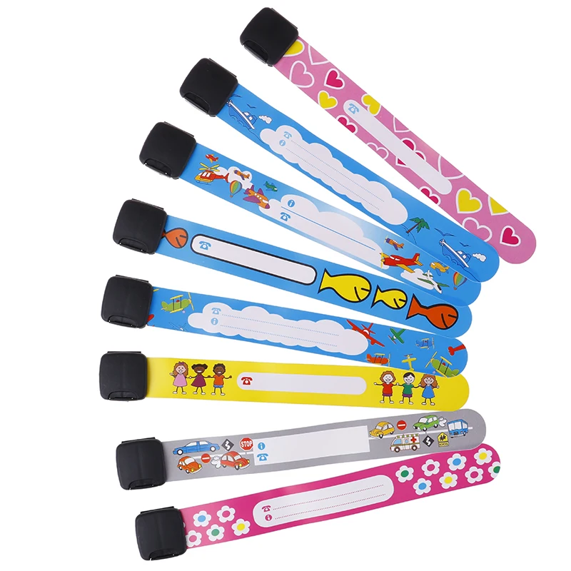 4 Cái/bộ Trẻ Ngoài Trời An Toàn Chống Mất Dây Đeo Tay An Toàn Nhận Dạng Vòng Đeo Tay Cho Trẻ Em Có Thể Điều Chỉnh Chống Thấm Nước Dây Đeo Cổ Tay