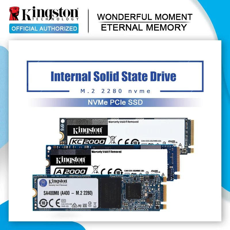 Kingston NV3 SSD Nvme 250gb 500gb 1tb M2 SSDs FURY PCIe 2280 M.2 NVME NV2 Internal Hard Drive Solid State Disk KC3000 1 TO 2TB