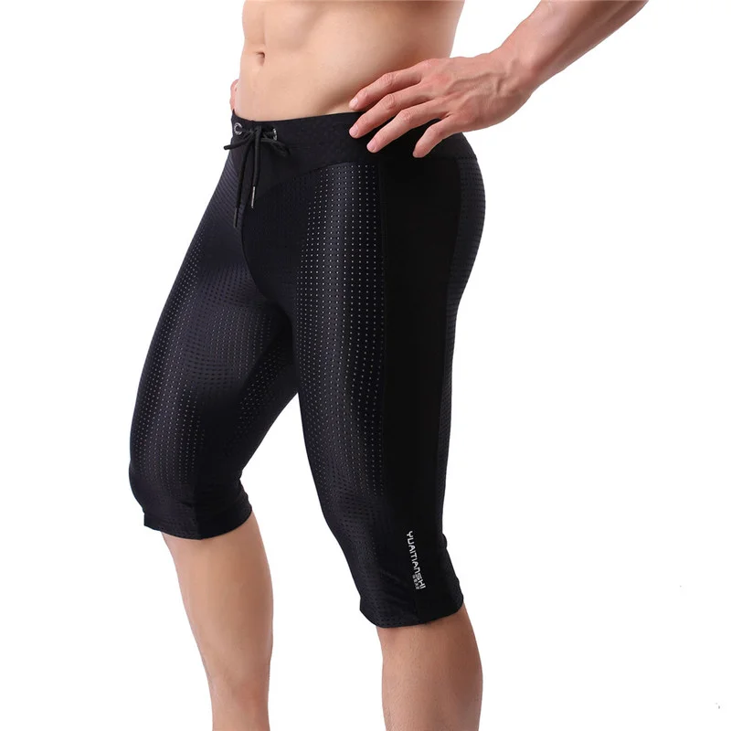 Summer Men\'s Mesh Cool Compression Breathable Casual Tight Shorts Bodybuilding Sport Jogging Shorts Fitness Running Sweat Shorts