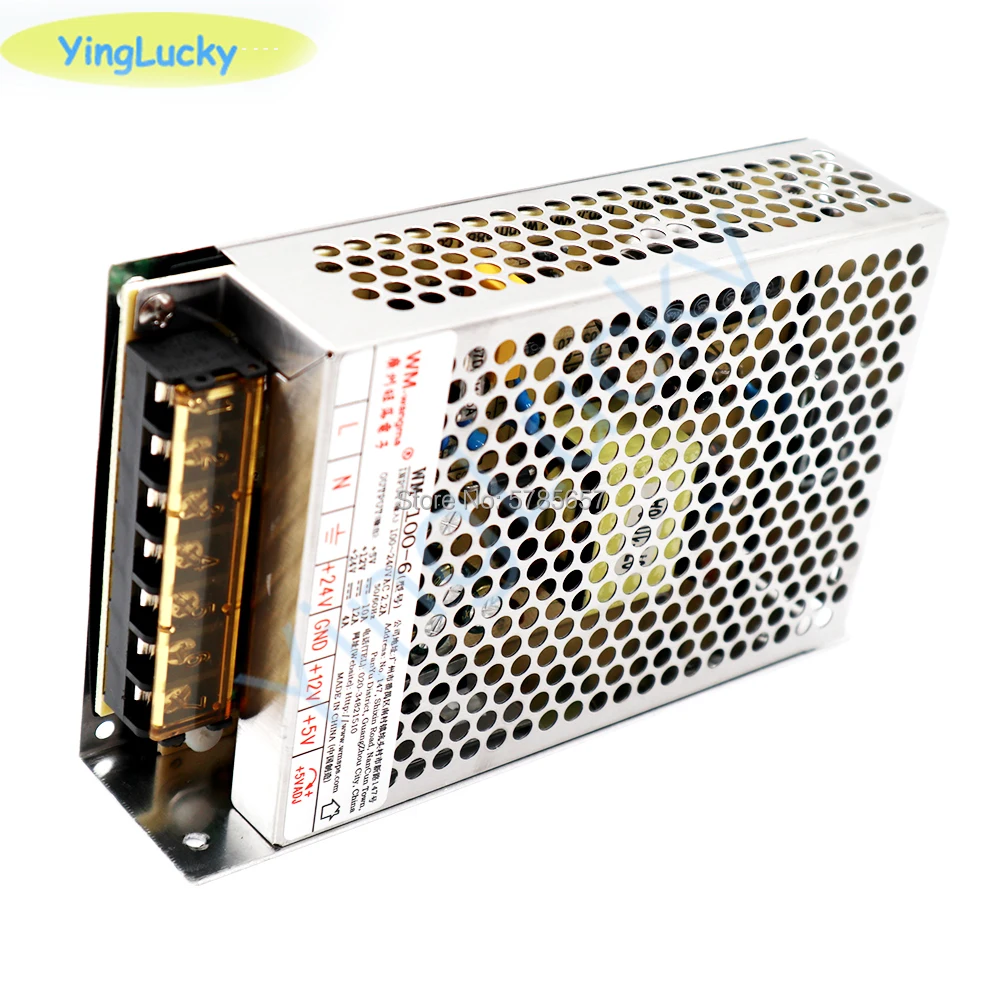 Arcade Power Output for Coin-operated Arcade Cabinet, Mini Doll Machine, Pandora Box Control, Power Supply Parts, 5V, 12V, 24V