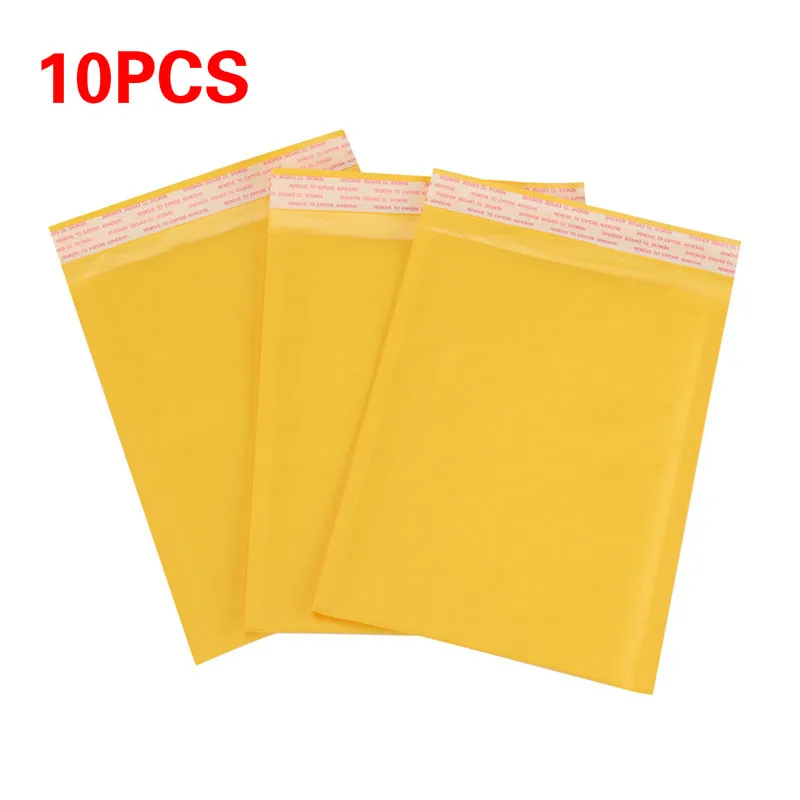 15*18cm Kraft Paper Bubble Envelopes Bags Padded Mailers Shipping Envelope with Bubble Mailing Packaging Bag Gift Wrap Storage