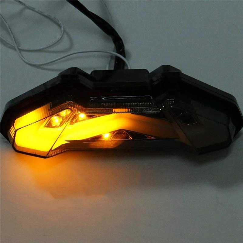 Motorcycle Integrated Blinker Lamp LED Tail Light Turn Signal for YAMAHA MT-10 FZ-10 FJ-09 MT09 Tracer 900/GT MT-09