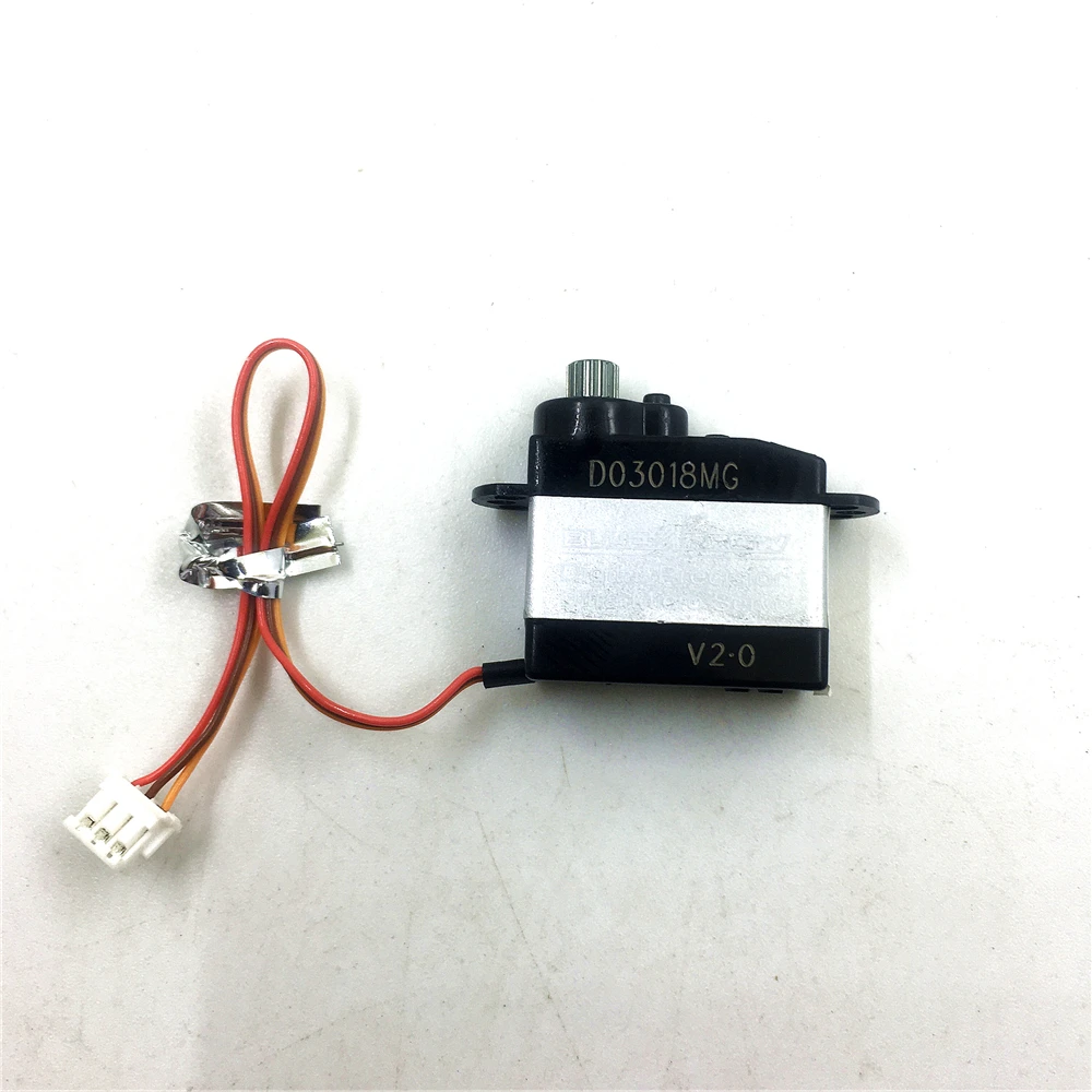 

Upgrade Metal Servo For XK K120 / K130 6CH RC Helicopter Spare Parts Modification D03018mg Digital Servo With Cables And Screws