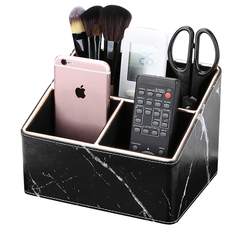 

Remote Control Mobile Phone Storage Box Light Luxury Bedside Table Shelf Vanity Box Entrance Storage Decoration Box