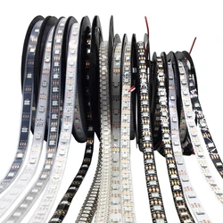 5V WS2812B Led Strip Light Addressable RGB LED Lights WS2812 Smart Led Tape Waterproof For Room Decor IP30/65/67