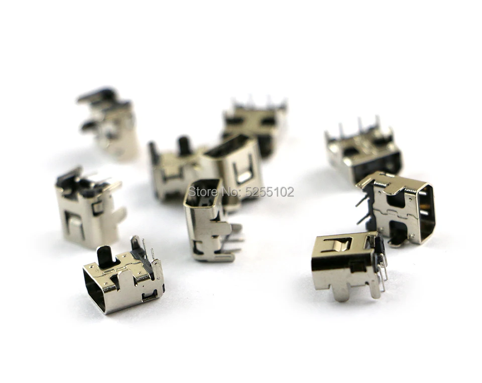 3PCS For WII U Power Charging Jack Socket Power Connector Port Repair for Nintend WiiU Charging Port Socket Gamepad Controller view 2