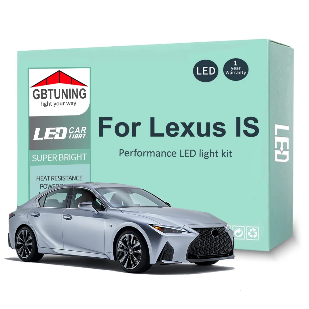 Canbus LED Interior Light Bulb For Lexus IS 200 250 300 350 F 200t IS200 IS250 IS300 IS350 ISF IS200t 2001-2018 Car Accessories