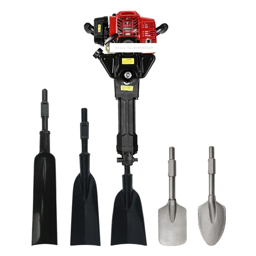 

mc-qsj-00111 Gasoline Tree Digging Tree Pit Machine 5-piece Set Portable Transplanting Machine Tree Planting Machine 1900W 52CC