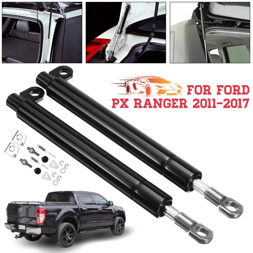 The New durable 1 Pair Rear Tailgate Oil Damper Slow Down Strut for PX Ranger BT 50