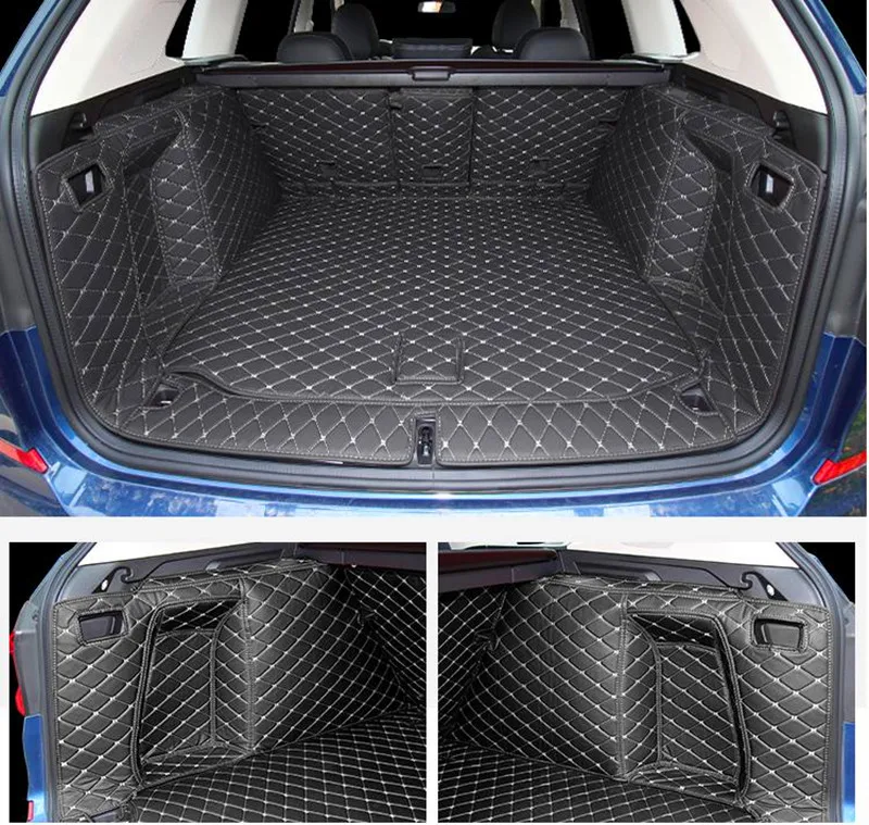

High quality! Special car trunk mats for BMW X3 G01 2024-2018 waterproof boot carpets cargo liner mat luggage cover for X3 2023