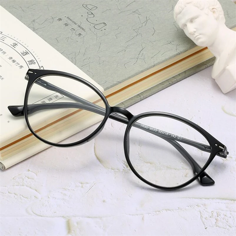 Purple Frame Cat Eye Optical Glasses With Prescription Anti Blue Rays/Photochromic/Shortsighted/Hyperopia Progressive Eyeglasses