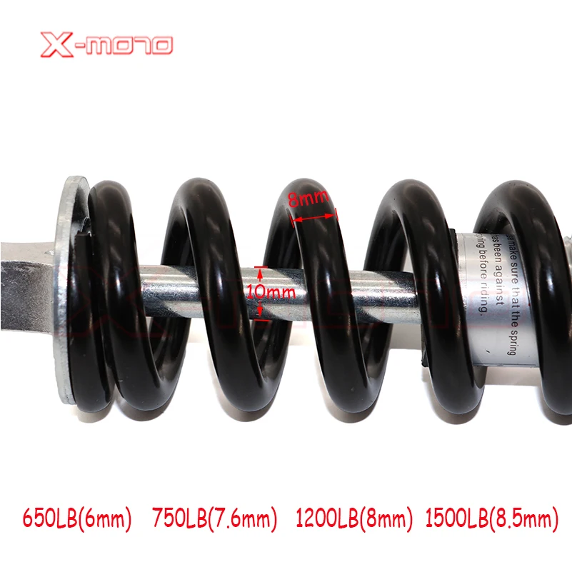 100MM 125MM 150MM 180MM 190MM rear suspension shock for 47cc 49CC super Minimoto Mini Dirt Bike ATV Quad mini Pocket Bike