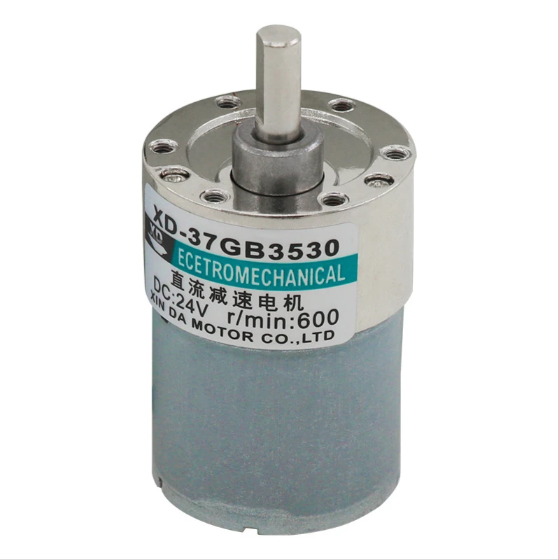 Dc Reducer Motor 12V Miniature Slow Speed Pony Up To 24V Low Speed Motor Large Torque Permanent Magnet Motor