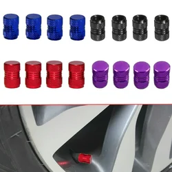 4pcs Universal Car Tuning Wheels Nipple Caps Tire Valve Stem Valve Caps Metal Thread Tyre Dust Cover Exterior Parts Accessories