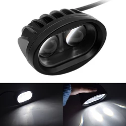 EURS 4D Len LED Work Light Projector Motorcycle Off Road Auxiliary Spot Lamp Driving Fog Light for Car Truck Motorbike Headlight