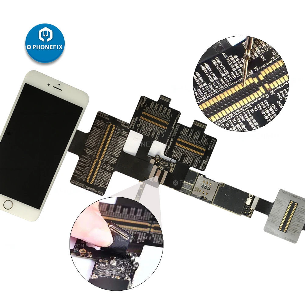 QianLi iBridge FPC Test Cable for iPhone 6 6S 7 7P X XSM Motherboard Fault Checking Display Touch Front Rear Camera Fingerprint