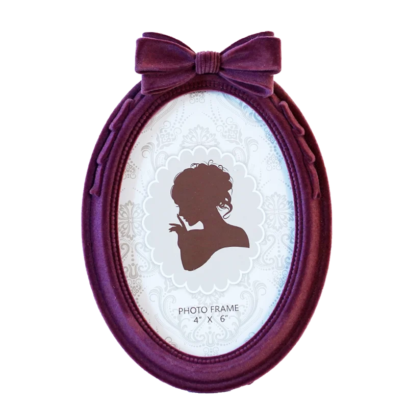 American Flocking Desktop Photo Frame
