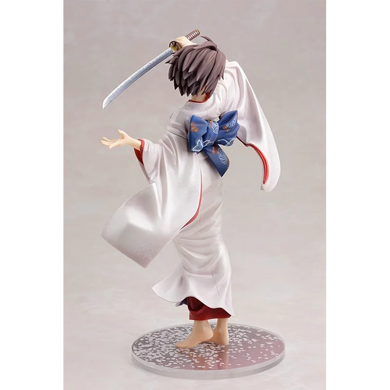 Original Kara No Kyoukai Anime Figure Ryougi Shiki Action Figure Toys for Boys Kids Christmas Gift Collectible Model Ornaments