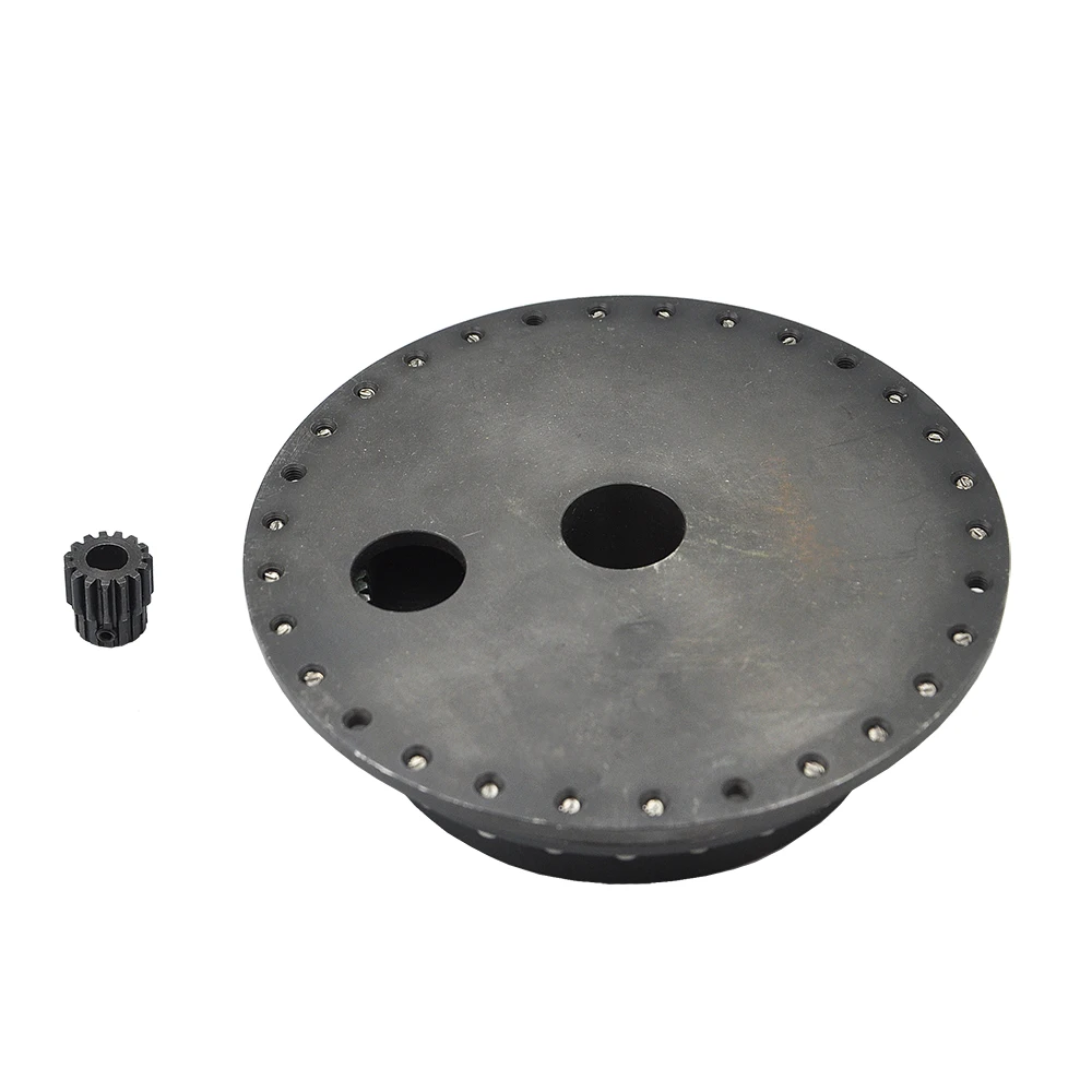 RC Steel Slewing Plate Double-Bearing For Hydraulic Excavator Engineering Tower Crane DIY Crawler Upgrade Chassis Parts