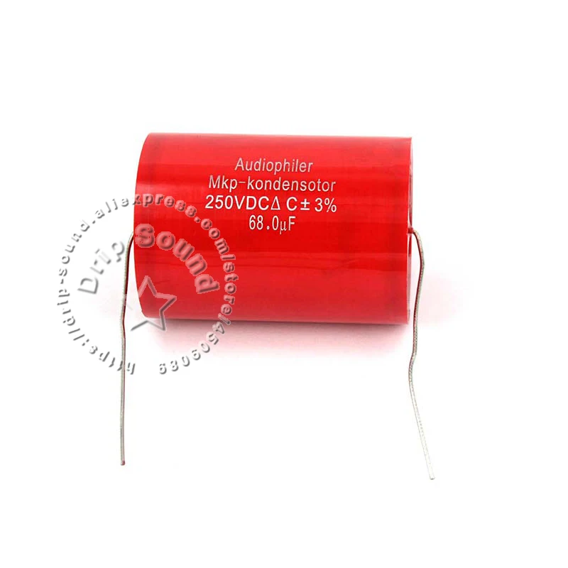 2 قطعة 250 فولت 30 فائق التوهج-200 فائق التوهج المتكلم مقسم التردد مكبر للصوت كروس تصفية غشاء مادة البولي بروبلين غير القطبية مكثف