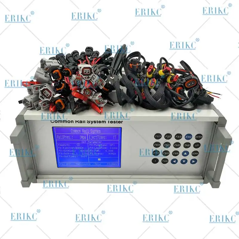 

ERIKC Diesel Injector Tester Tool E1024144 Electromagnetic and Piezoelectric Injection Machine For B/ D/ Del