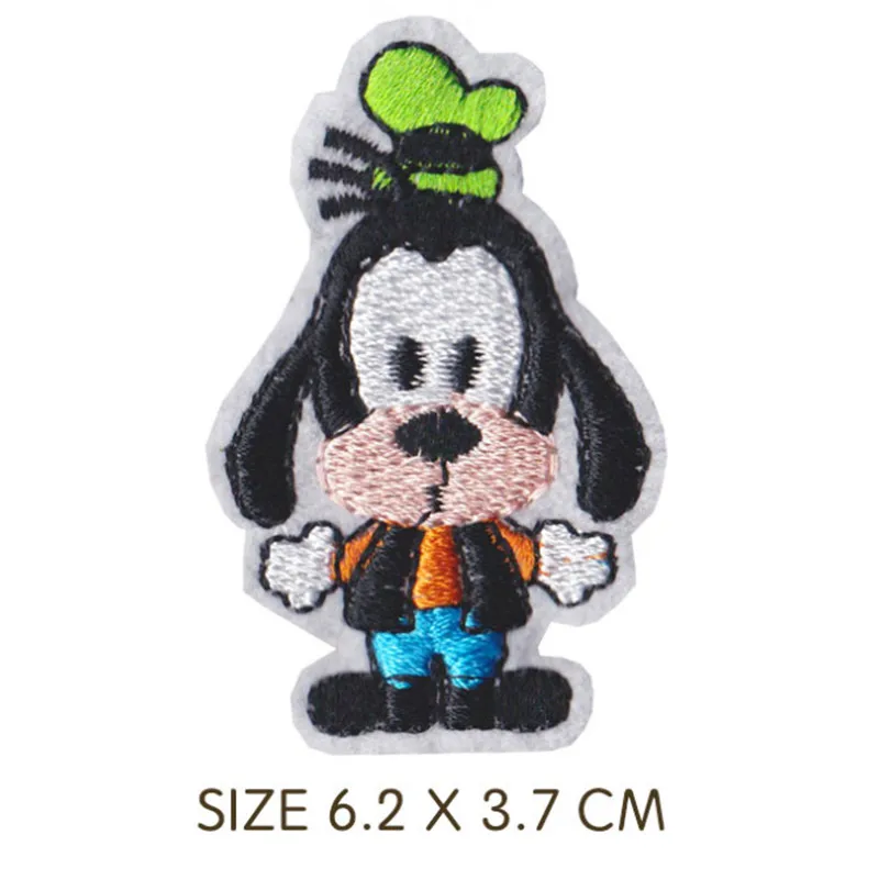 Minnie Mouse toppe da stiro Disney Hot Mickey trasferimenti abbigliamento Patch cartone animato fai da te cucito vestiti borsa Decration Sticker