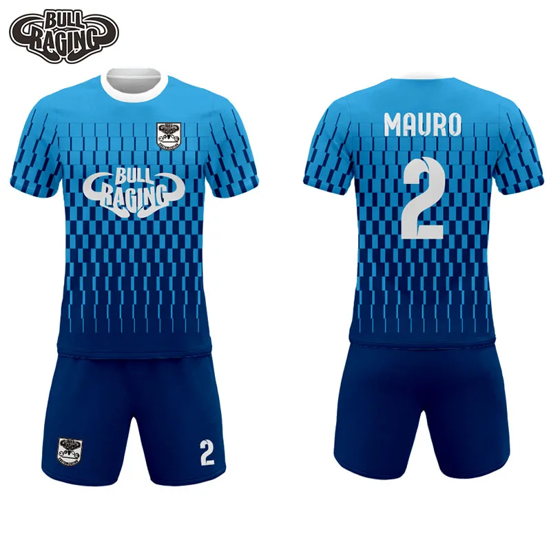 men soccer jerseys set custom club training Soccer Jersey uniforms