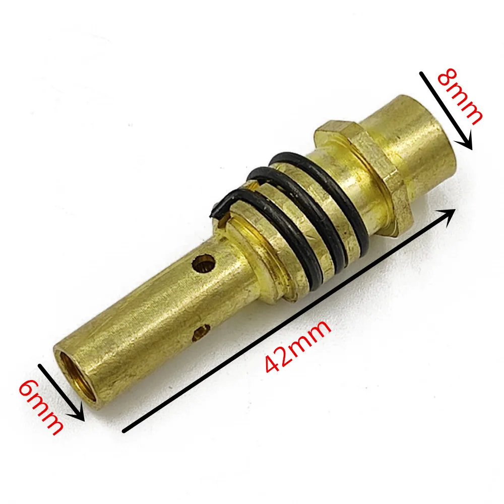 15AK Nozzle Iron Attachment for Binzel Torch with Gun Consumables Electrode Mb15ak Acsess MIG Welding Machine 11pcs/Set