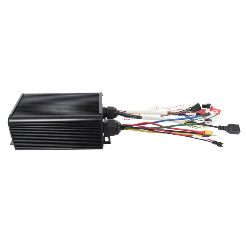 RisunMotor-CONTROLADOR DE VELOCIDAD programable inteligente para bicicleta eléctrica, dispositivo con función regenerativa, 36V/48V/60V/72V, 1000W-2000W, 45A