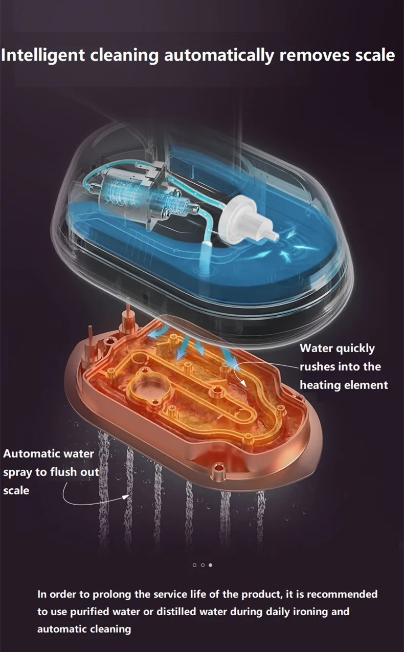 ぶら下げアイロン機ミニポータブル電気服衣服汽船ハンドヘルドスチームアイロン機ツール100ミリリットル