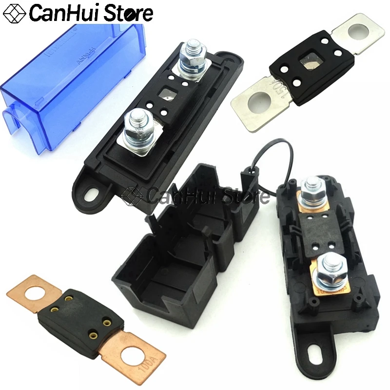 1set ANM-H3 MEGA Auto Fuse Holder/ANM Bolt-on blade fuse holder Flat Type Fuse 40A 50A 60A 70A 80A 100A 125A 275A 350A 400A 500A