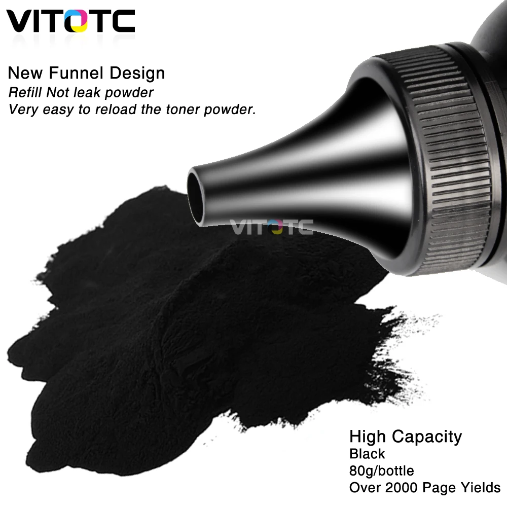 Toner Powder Compatible W1105A W1106A W1107A 105A 106A 107A For HP Laser 107a 107w MFP 135a 135w 137fnw Printer Refil Reset