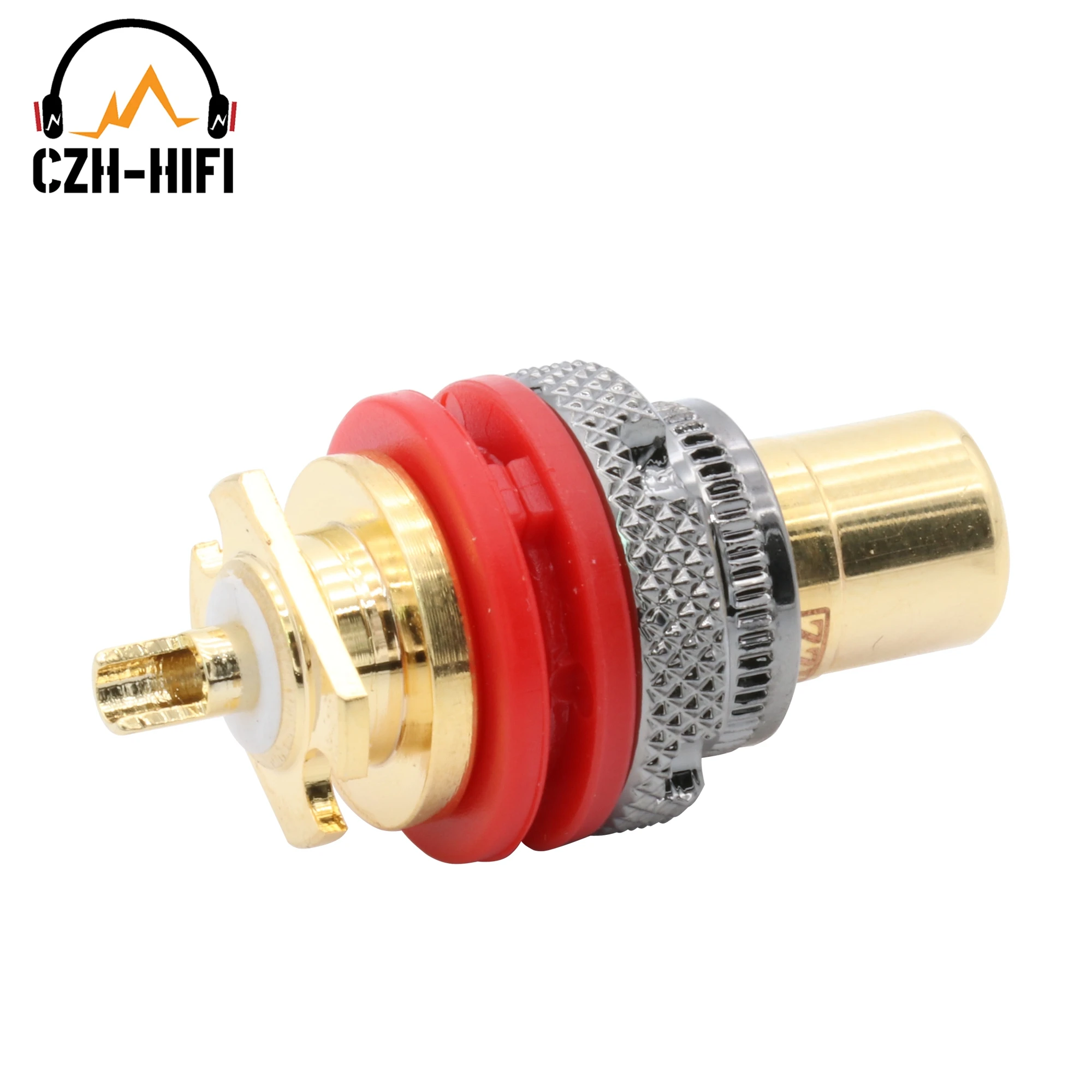 مكبر صوت HiFi من النحاس الأصفر EIZZ ، موصل مقبس أنثى ، مقبس RCA ، DAC ، مشغل CD ، مضخم صوت ، تلفزيون ، دي في دي ، هيكل ، حامل لوحة ، نهاية عالية