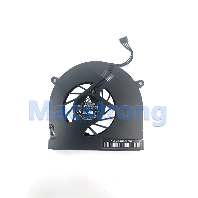 Ventiladores de refrigeración A1278 originales para Macbook Pro de 13 ", ventilador de CPU A1278, Unibody 2009, 2010, 2011, 2012