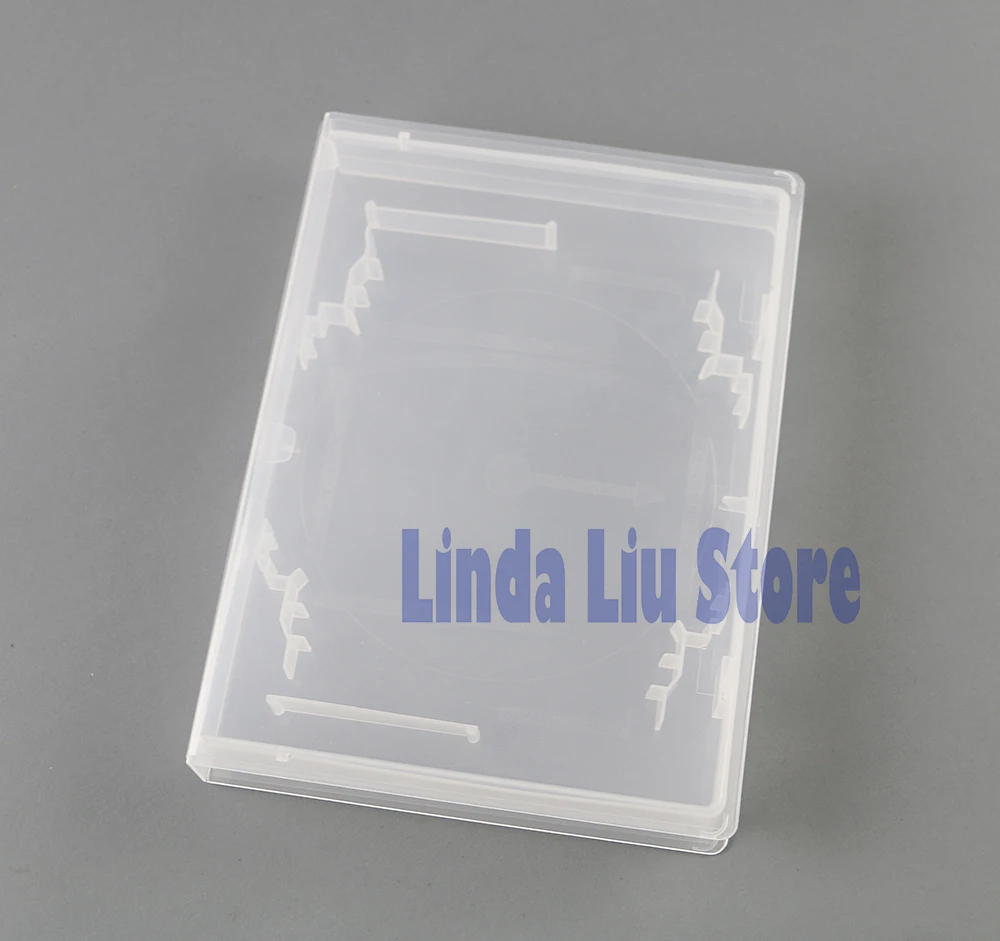 20pcs/lot CD DVD Disc Plastic Case Capacity Disc CD Storage Box for snes n64 sega for playsation