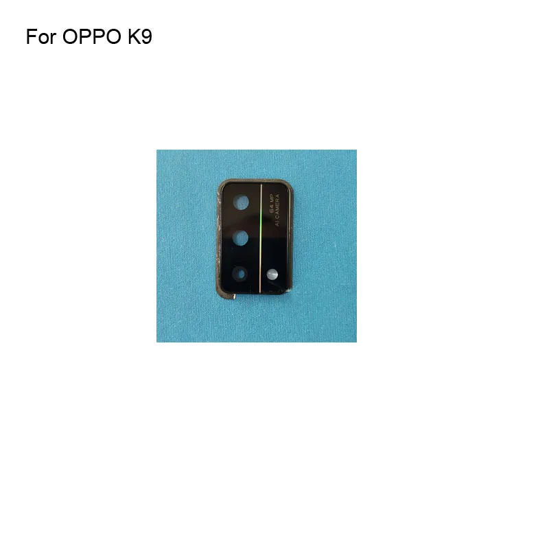 2PCS For OPPO K9 Rear Back Camera Glass Lens +Camera Cover Circle Housing Parts For OPPO K 9 OPPOK9