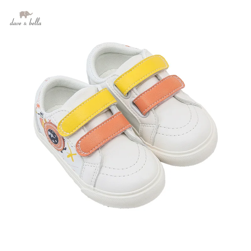 

DBY18135 Dave Bella spring baby unisex fashion patchwork shoes new born girl boy shoes