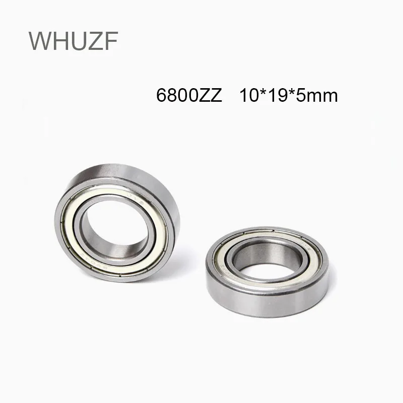 

WHUZF Бесплатная доставка 6800ZZ подшипник 20/50 шт. 10x19x5 мм искусственный хобби Электрический радиоуправляемый автомобиль грузовик 6800 RZ 2Z подшипники 6800Z шарикоподшипник