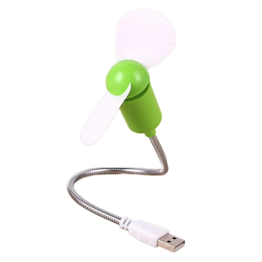 Kreative Mini Schlange Fan Schweigen Weiche Blatt Fan Computer USB Fan Biegsamen Frei Mini Weiche Blatt Schlange Silent Lüfter Sommer gadget