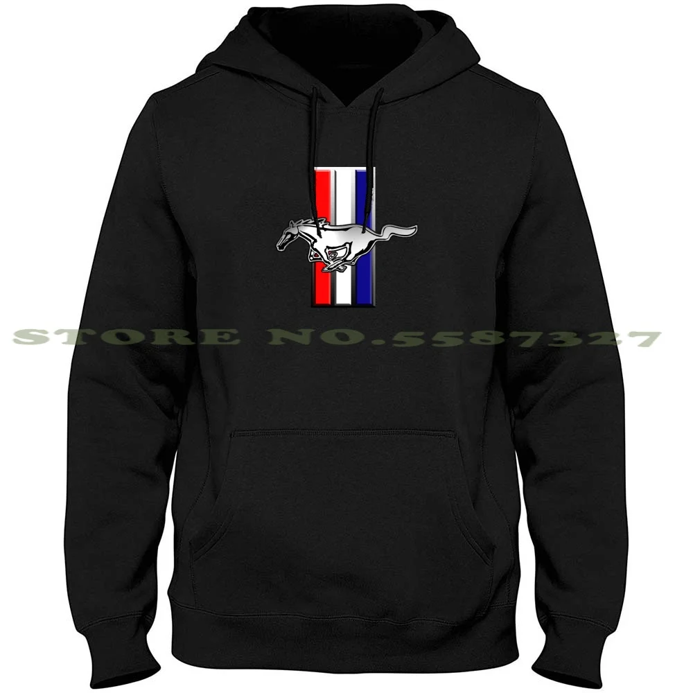 Ford Mustang Logo 3D Design Hoodies Sweatshirt For Men Women Car Enthusiast Logo Brand Performance Mach 1967 Turbo Shelby