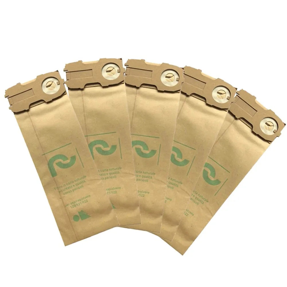 5pcs Dust Bags Collector Set For VK 118 119 120 121 122 Vacuum Cleaner Replacement Robot Sweeper Spare Part